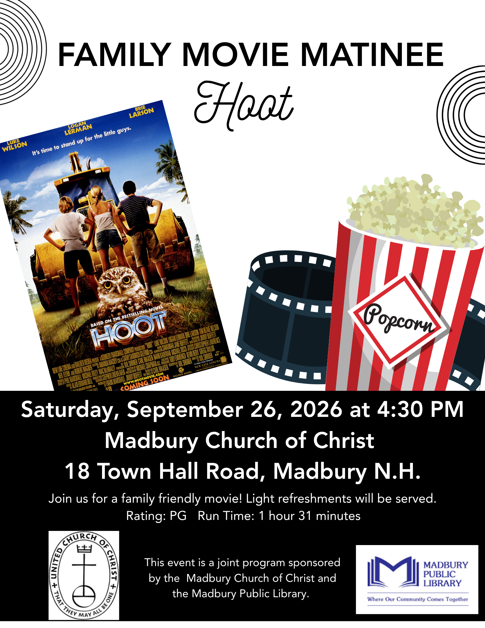hoot movie matinee