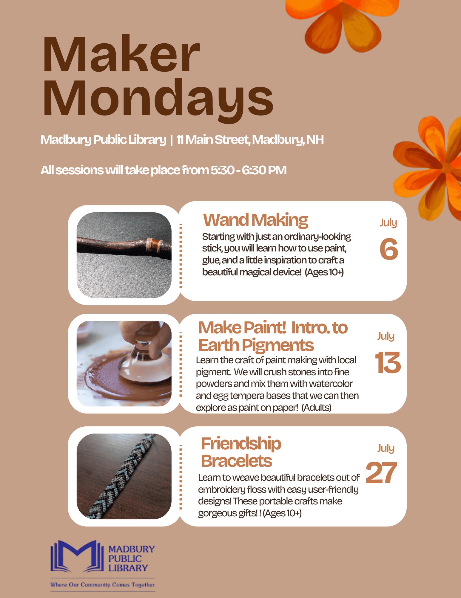 maker mondays series rev. 6.25.26